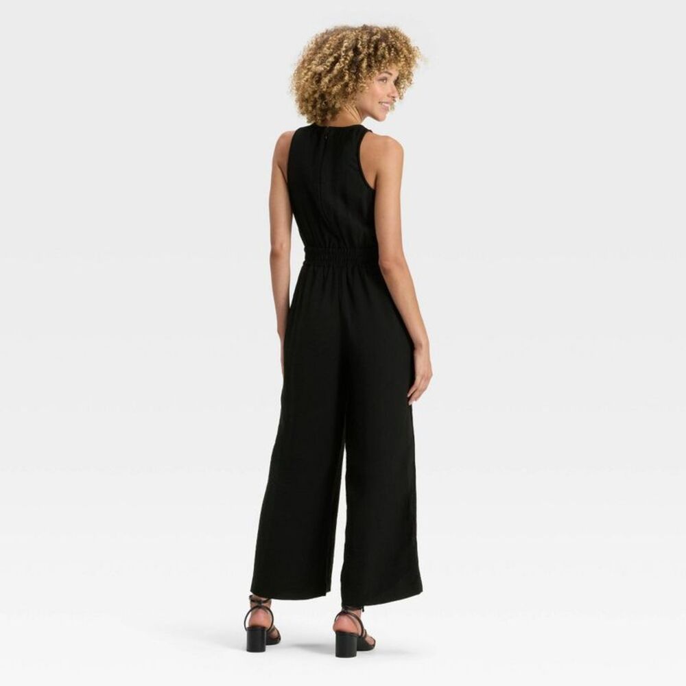 NWT Black Jumpsuit - Picture 2 of 5